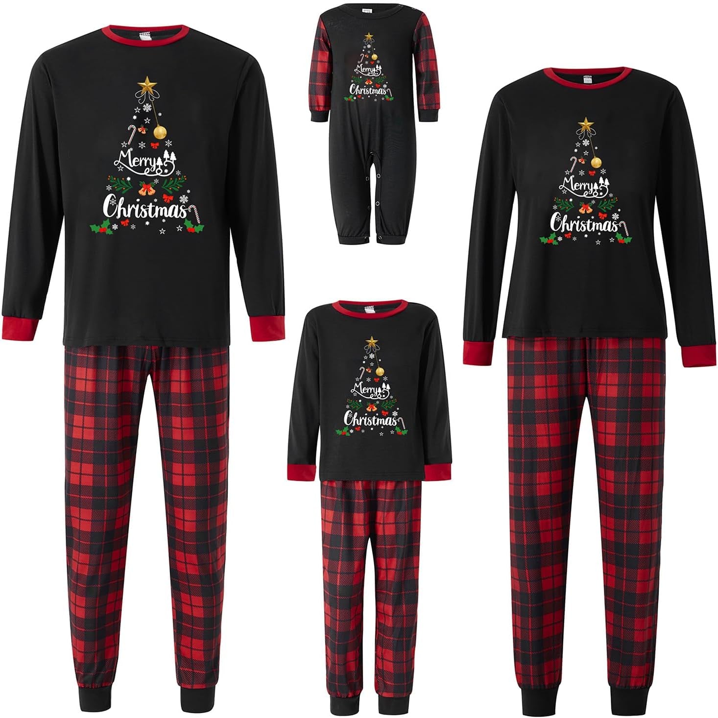 Christmas Pajamas for Family - Xmas Matching Nightwear